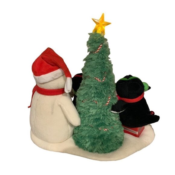Hallmark Very Merry Trio 2006 Christmas Tree Penguins Snowman - Picture 3 of 11